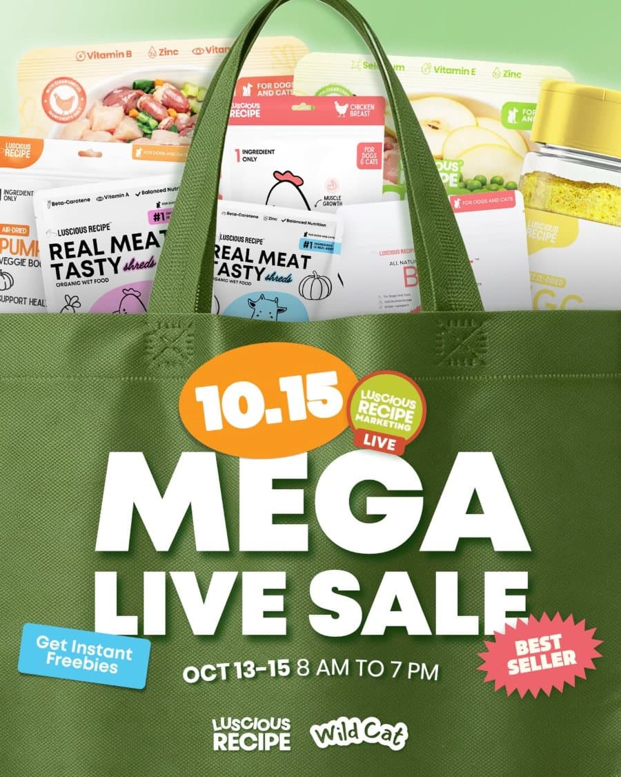 10.15 Mega Live Sale poster, Oct 13 to 15, 8 AM to 7 PM